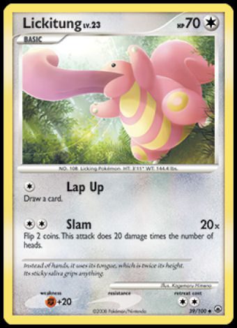 39/100 Lickitung