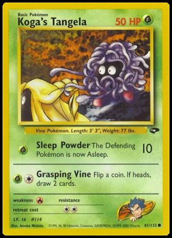 81/132 Koga's Tangela