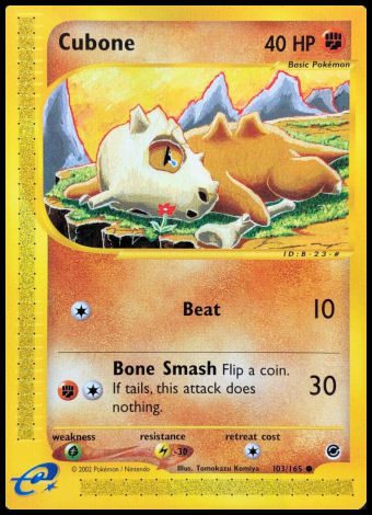 103/165 Cubone