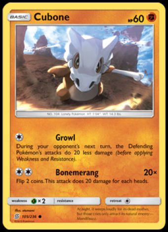 105/236 Cubone