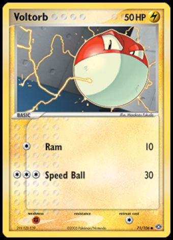 71/106 Voltorb