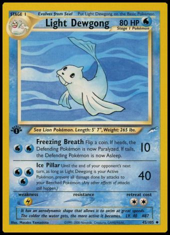 45/105 Light Dewgong