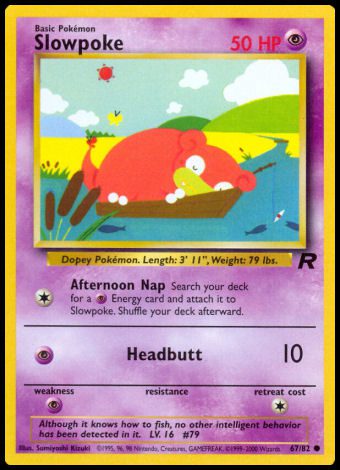 67/82 Slowpoke