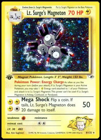 8/132 Lt Surge's Magneton