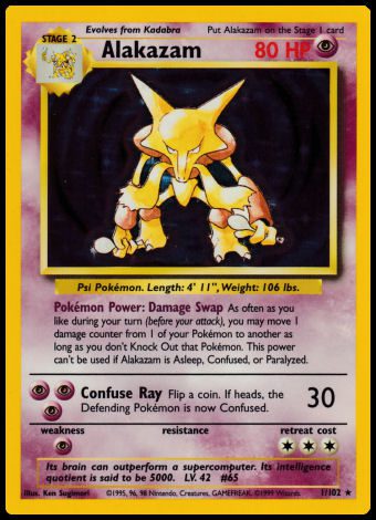 1/102 Alakazam