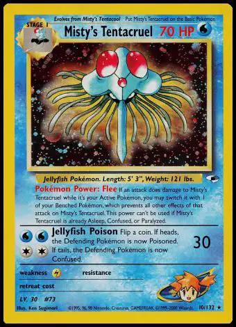 10/132 Misty's Tentacruel