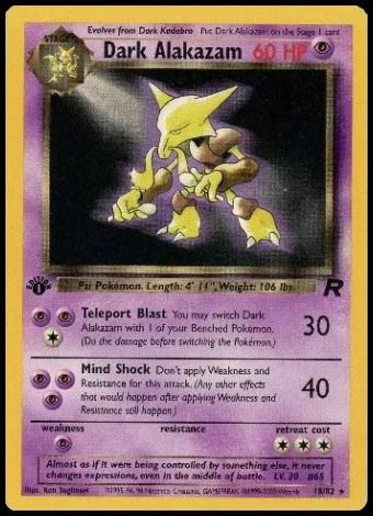 18/82 Dark Alakazam