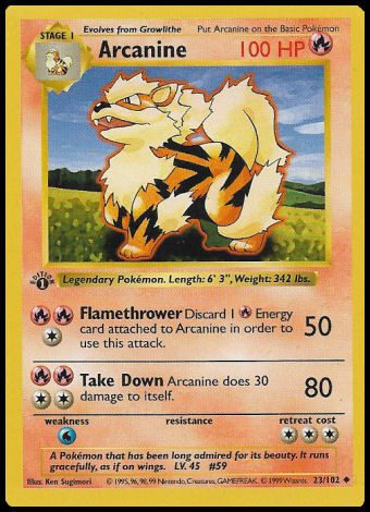 23/102 Arcanine