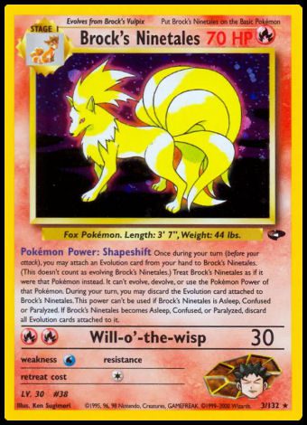 3/132 Brock's Ninetales