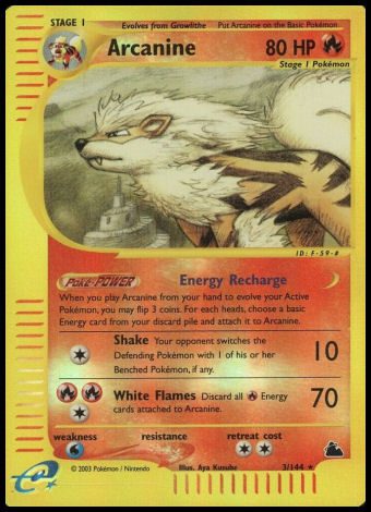 3/144 Arcanine