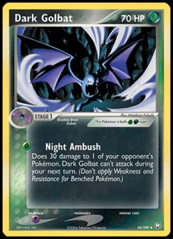 34/109 Dark Golbat