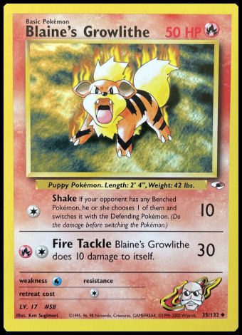 35/132 Growlithe