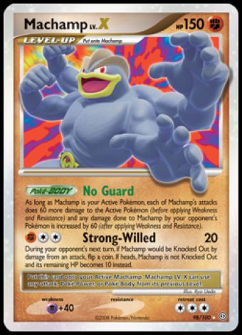 98/100 Machamp LV.X