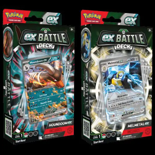 Houndoom ex & Melmetal ex Battle Decks - Coded Yellow