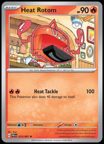 013/091 Heat Rotom