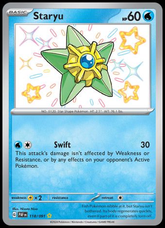 118/091 Staryu