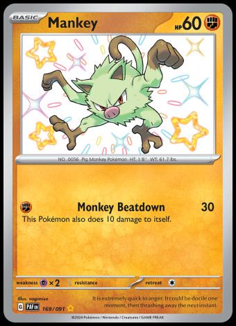 169/091 Mankey