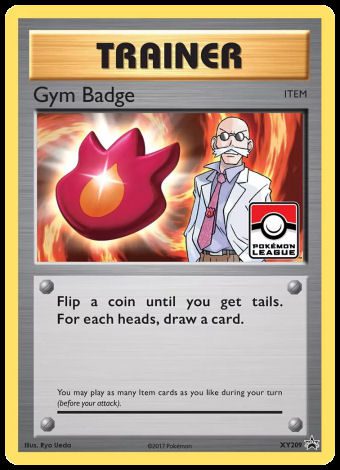 XY209 Gym Badge