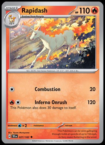 027/162 Rapidash