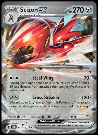 111/162 Scizor ex