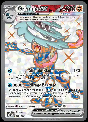 198/167 Greninja ex