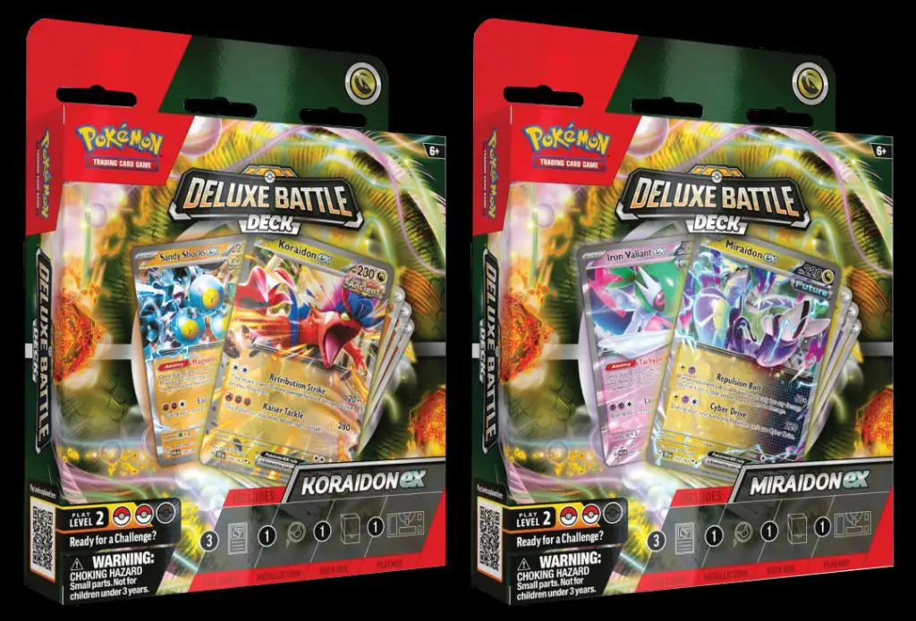 Deluxe Battle Decks Koraidon and Miraidon 