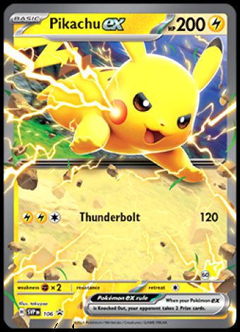 SVP106 Pikachu ex