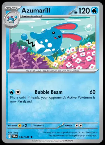 034/142 Azumarill