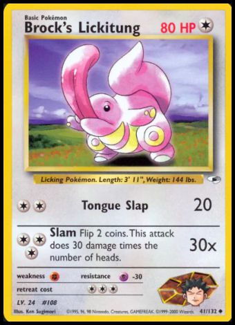 41/132 Brock's Lickitung