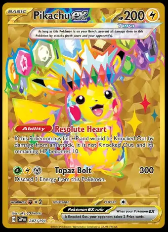 247/191 Pikachu ex