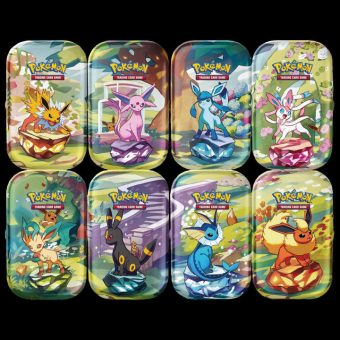 Prismatic Evolutions Mini Tins