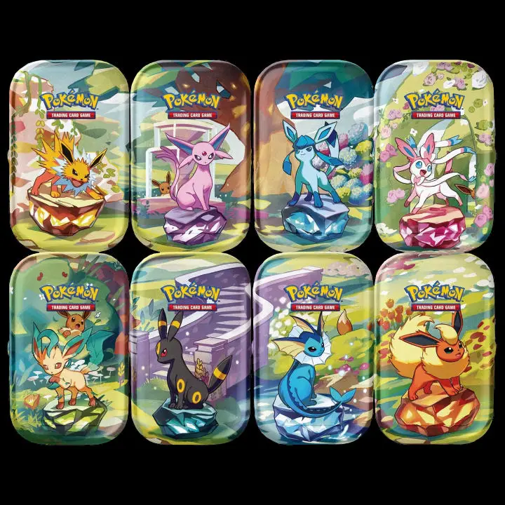 Prismatic Evolutions Mini Tins collection