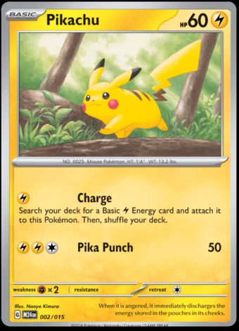 002/015 Pikachu