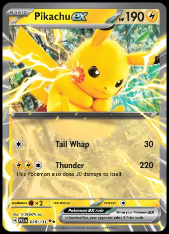 028/131 Pikachu ex