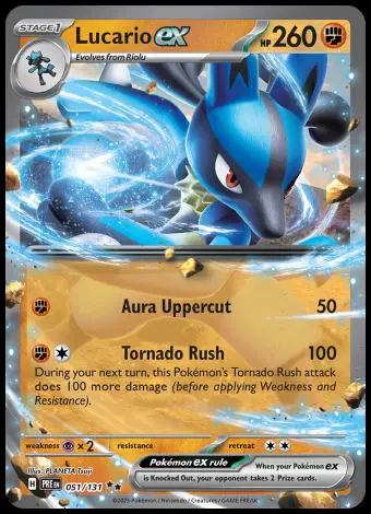 051/131 Lucario ex