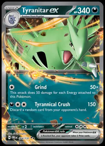 064/131 Tyranitar ex