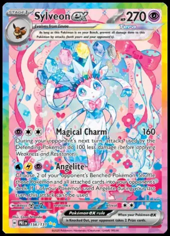 156/131 Sylveon ex