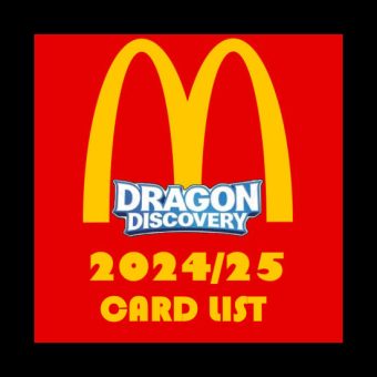 McDonald's 2024-25 Card List